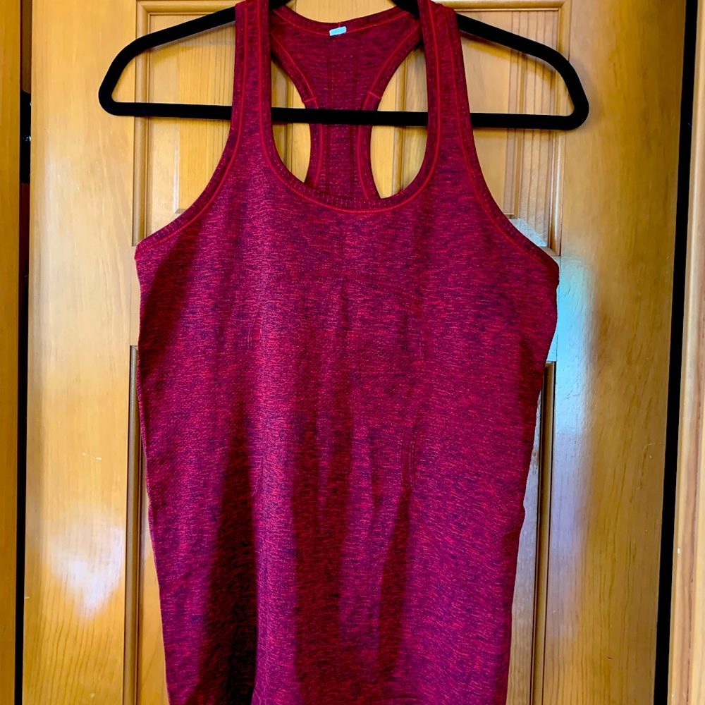 Lululemon Racerback Red Tank size 8